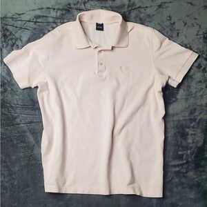 Boss Pale Pink Embroidered Polo